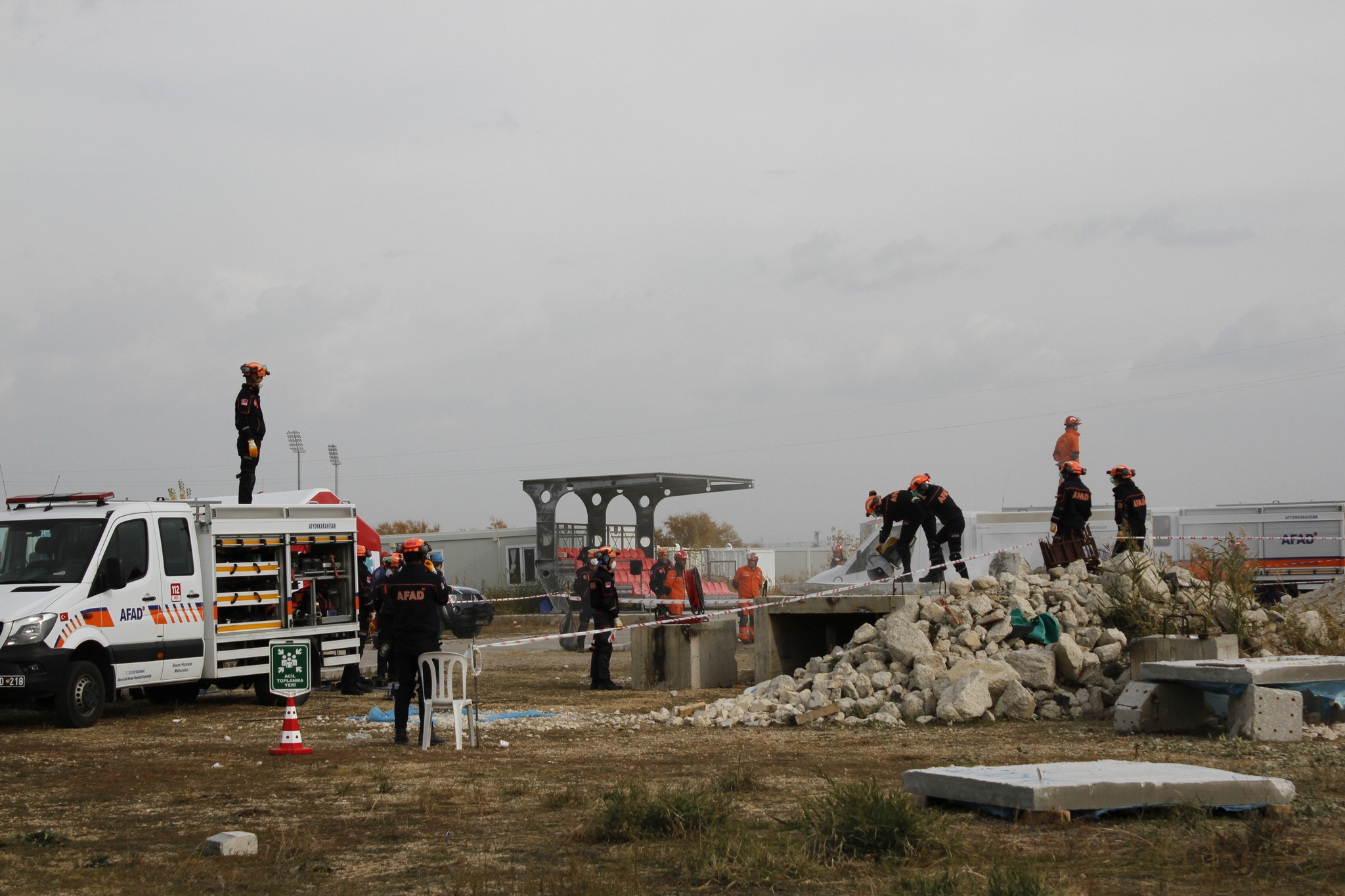 AFAD Afyonkarahisar tamp tatbikat koordinasyon toplantı valilik